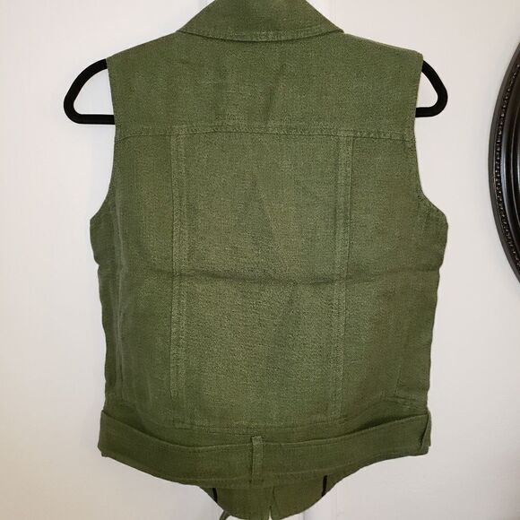 Elizabeth and James tegan linen casual vest - Picture 5 of 6